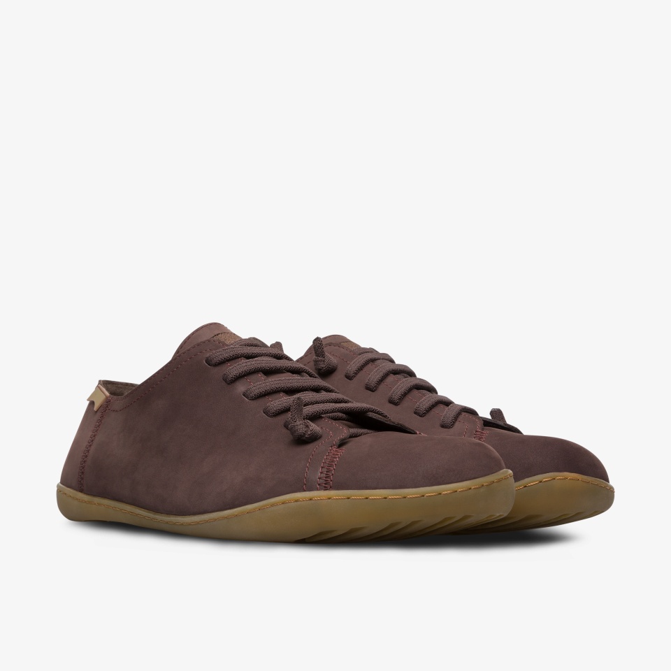 Camper Peu Dark Brown - Camper Mens Casual Shoes ||1628-OLDFT||